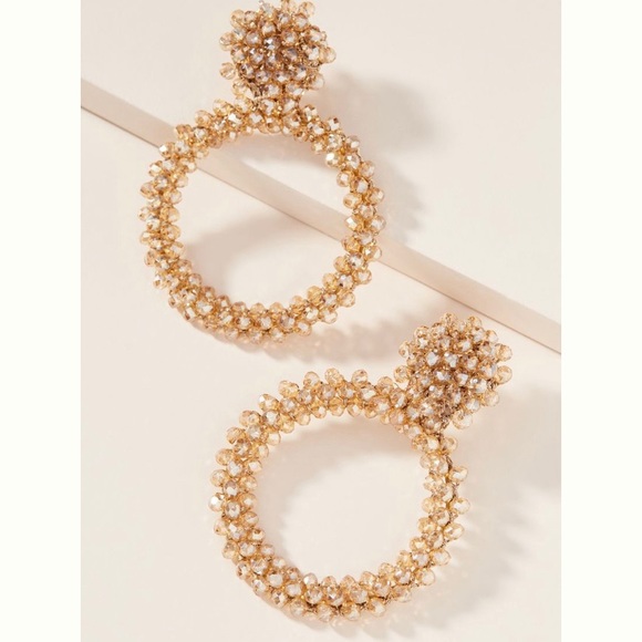 Anthropologie Jewelry - NWT  Anthropologie Shashi Carissa Hooped Earrings